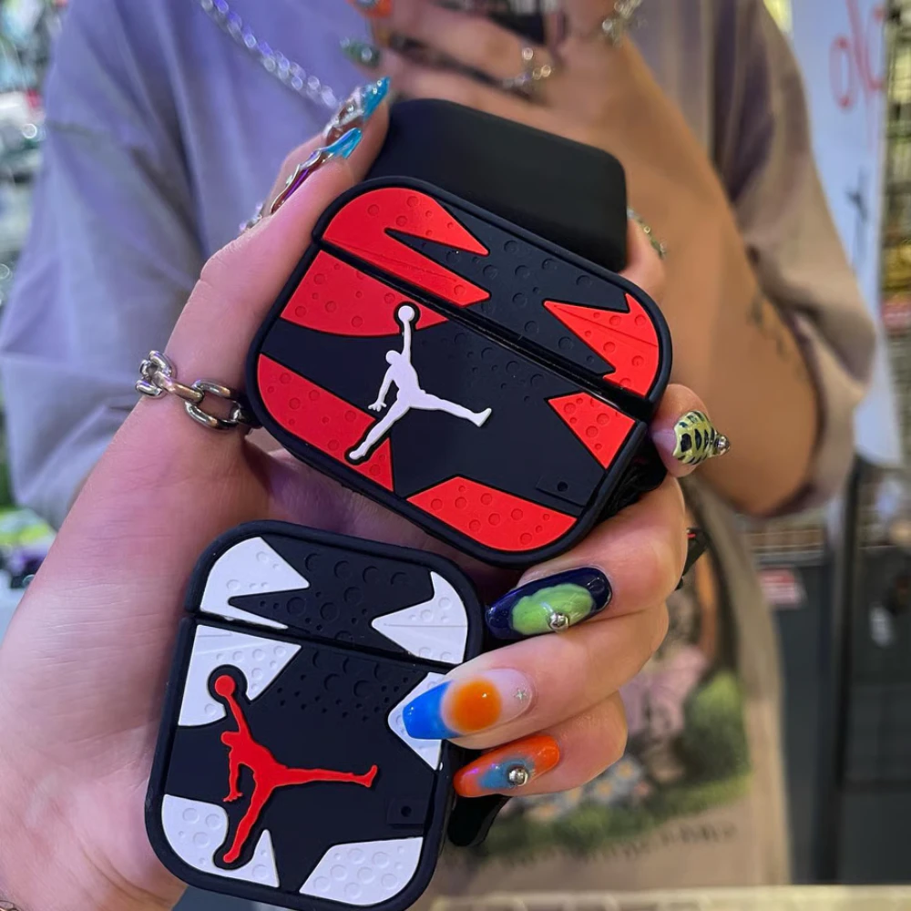 Air Jordan Case Airpods - White AirPods Cover