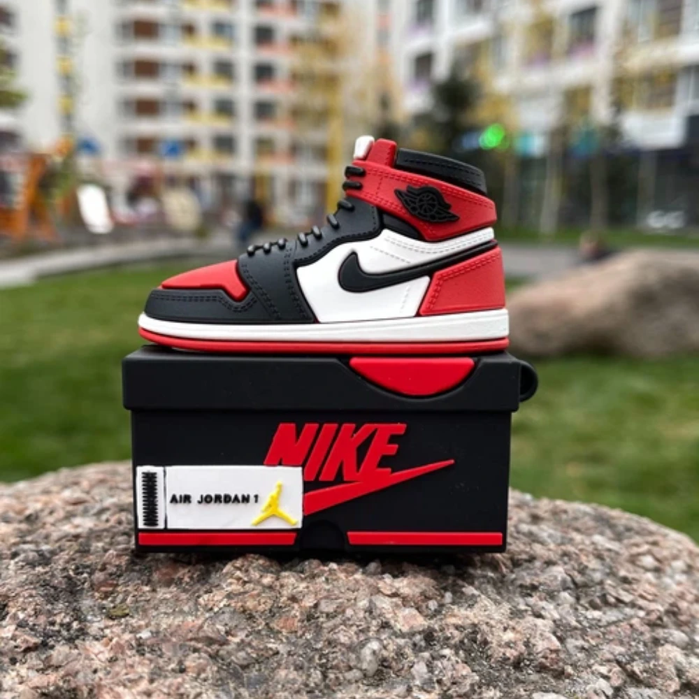 Cactus Court Drip Case Airpods - Red Sneaker AirPods Cover