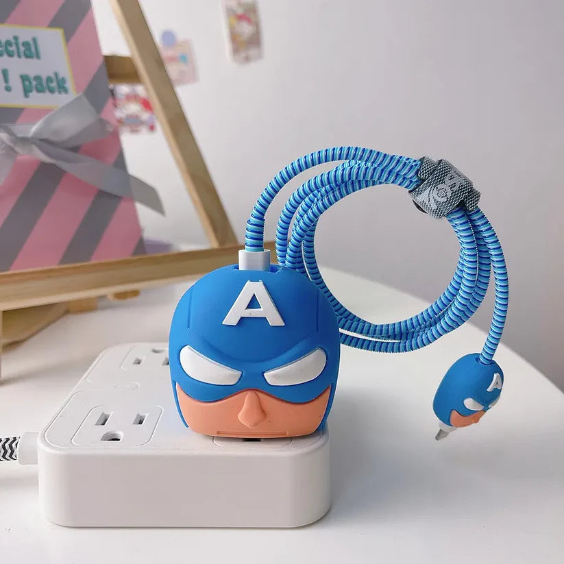 Doraemon Edition - iPhone Charger Cover (With Wire Protector)