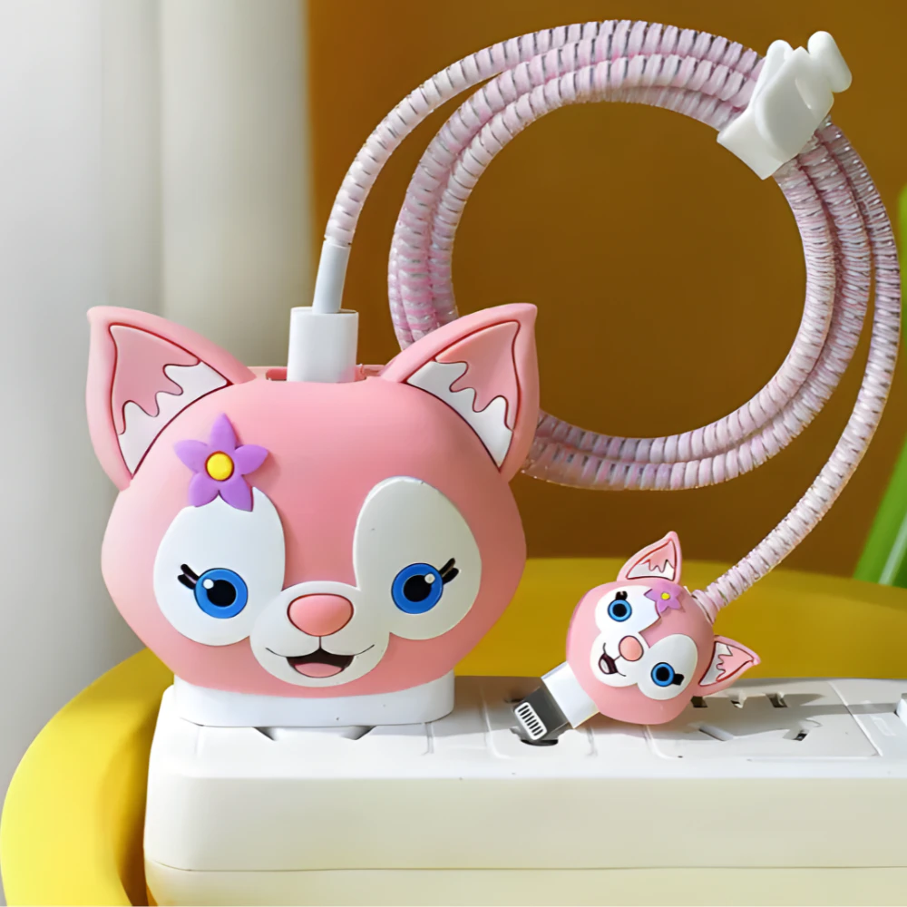 Kitty Edition - iPhone Charger Cover (With Wire Protector)