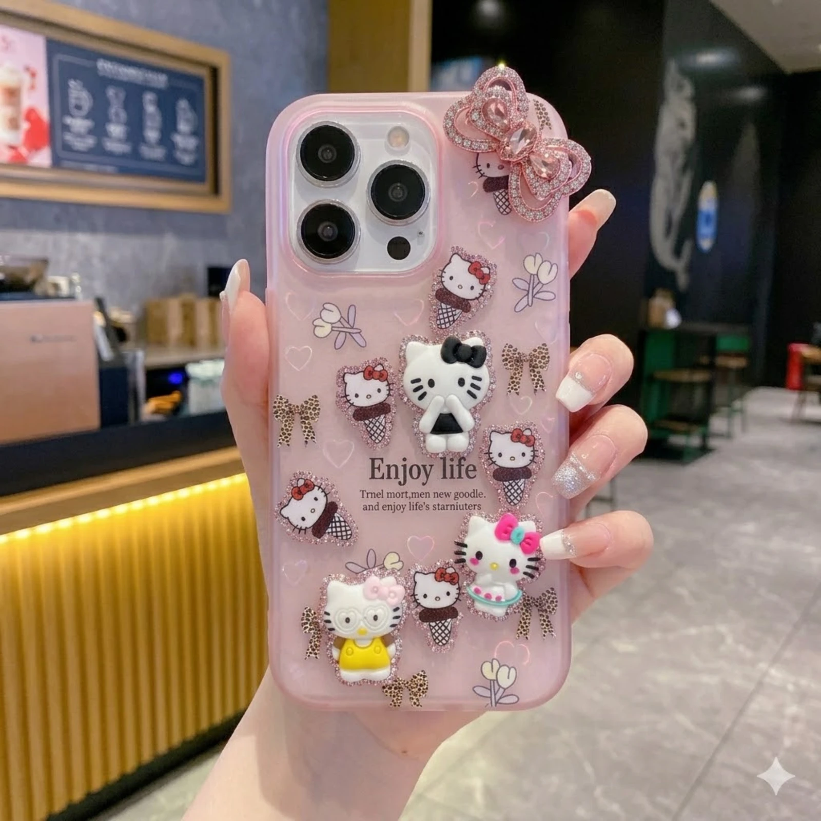 KittyBlush 3D iPhone Case
