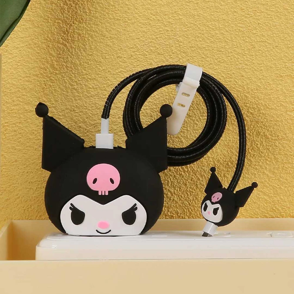 Kuromi Edition - iPhone Charger Cover (With Wire Protector)