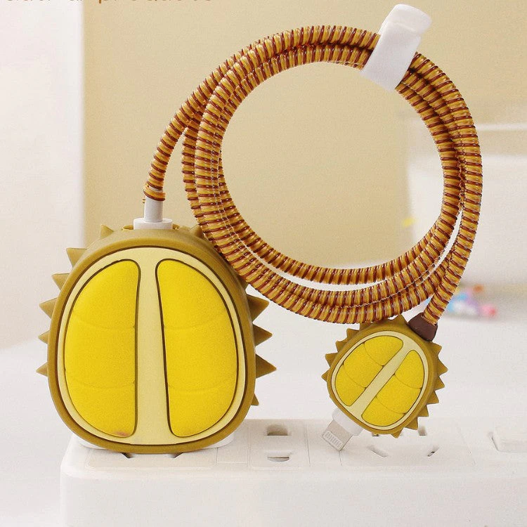 Peachy Edition - iPhone Charger Cover (With Wire Protector)