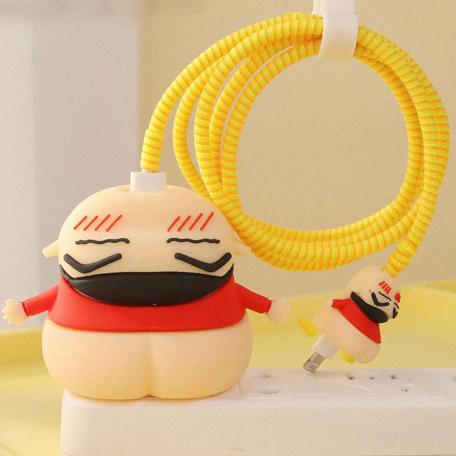 Pookie Plug : Chaos Edition - iPhone Charger Cover (With Wire Protector)