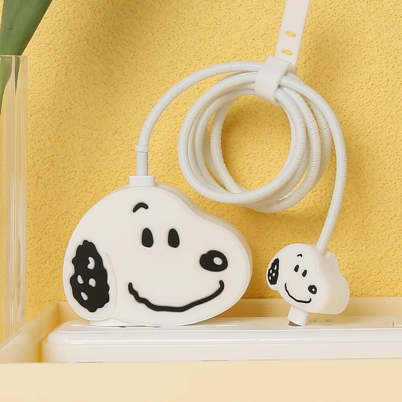 Snoopy Edition - iPhone Charger Cover (With Wire Protector)