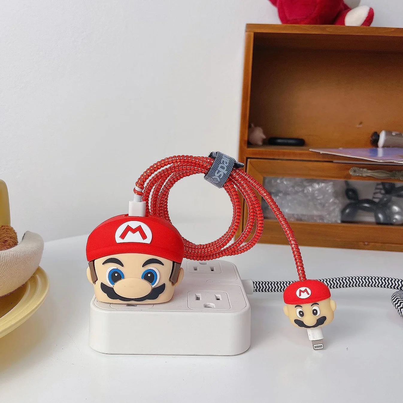 Super Mario Edition - iPhone Charger Cover (With Wire Protector)