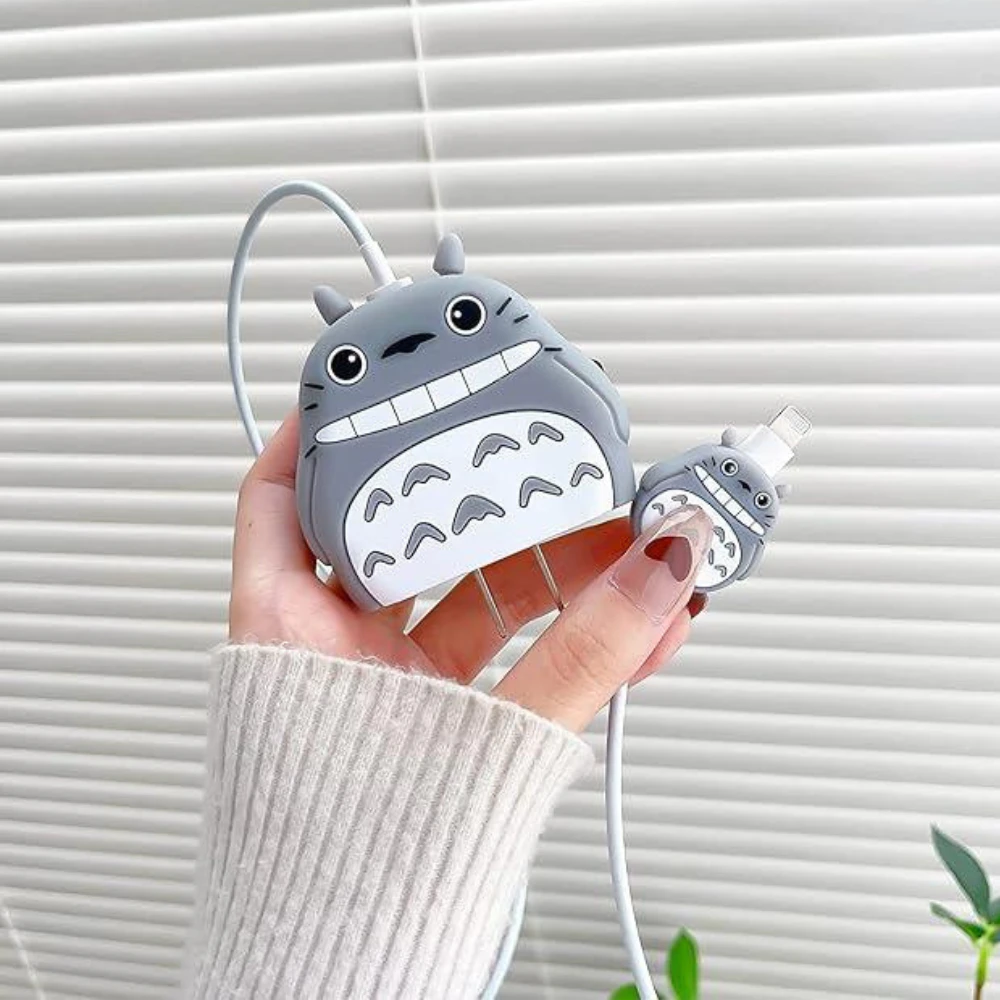 Totoro Edition - iPhone Charger Cover (With Wire Protector)
