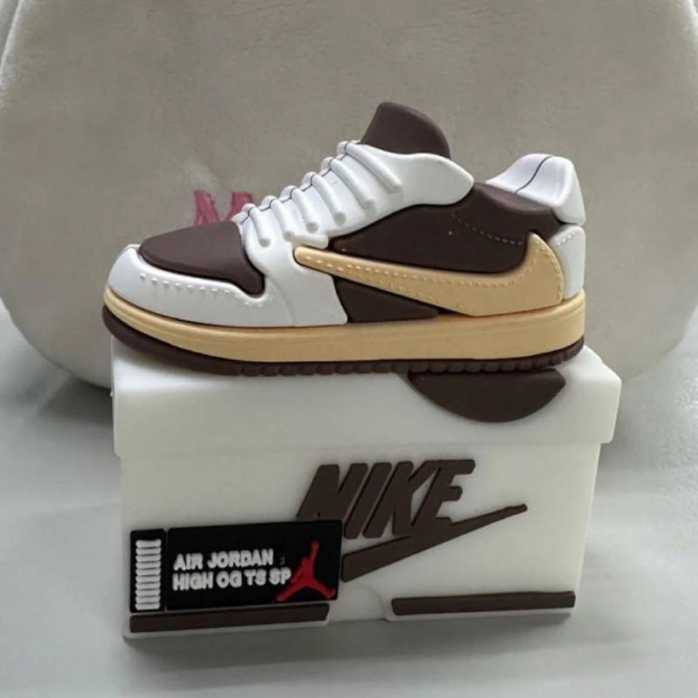 Travis Scott Reverse Mocha Brown Sneaker AirPods Case